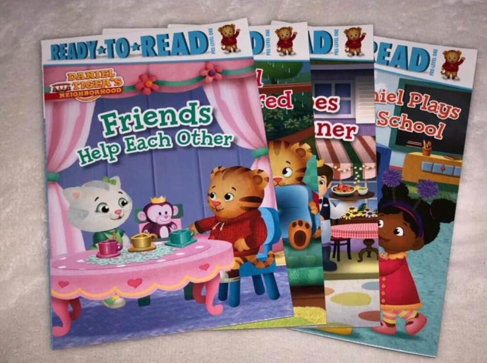 Daniel Tiger’s Neighborhood Ready To Read Level 1 (Set of 4 Books) - NEW